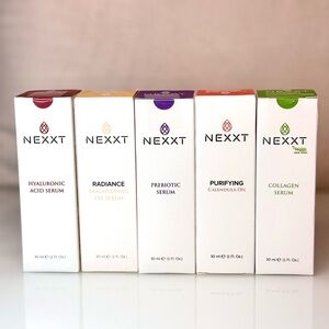 5  Nexxt  Serums 30ml 1 Fl. Oz. Each Total Retail $100++